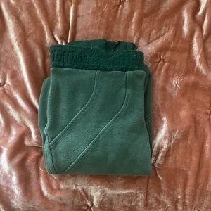 Size 24 green tuffrider pants